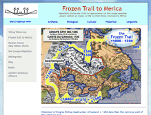 Tablet Screenshot of frozentrail.org